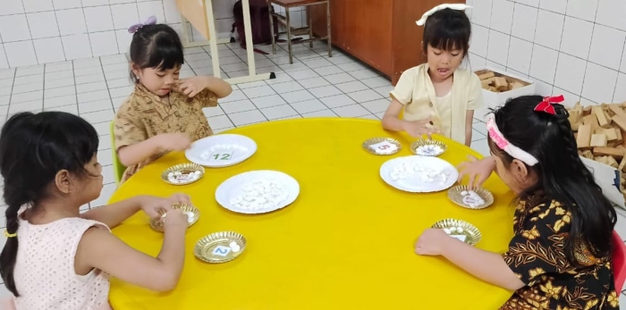 Loose part Mengajariku Belajar Matematika